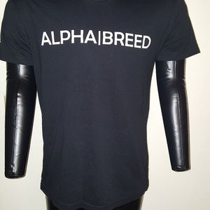 Man crossfit exercise shirt